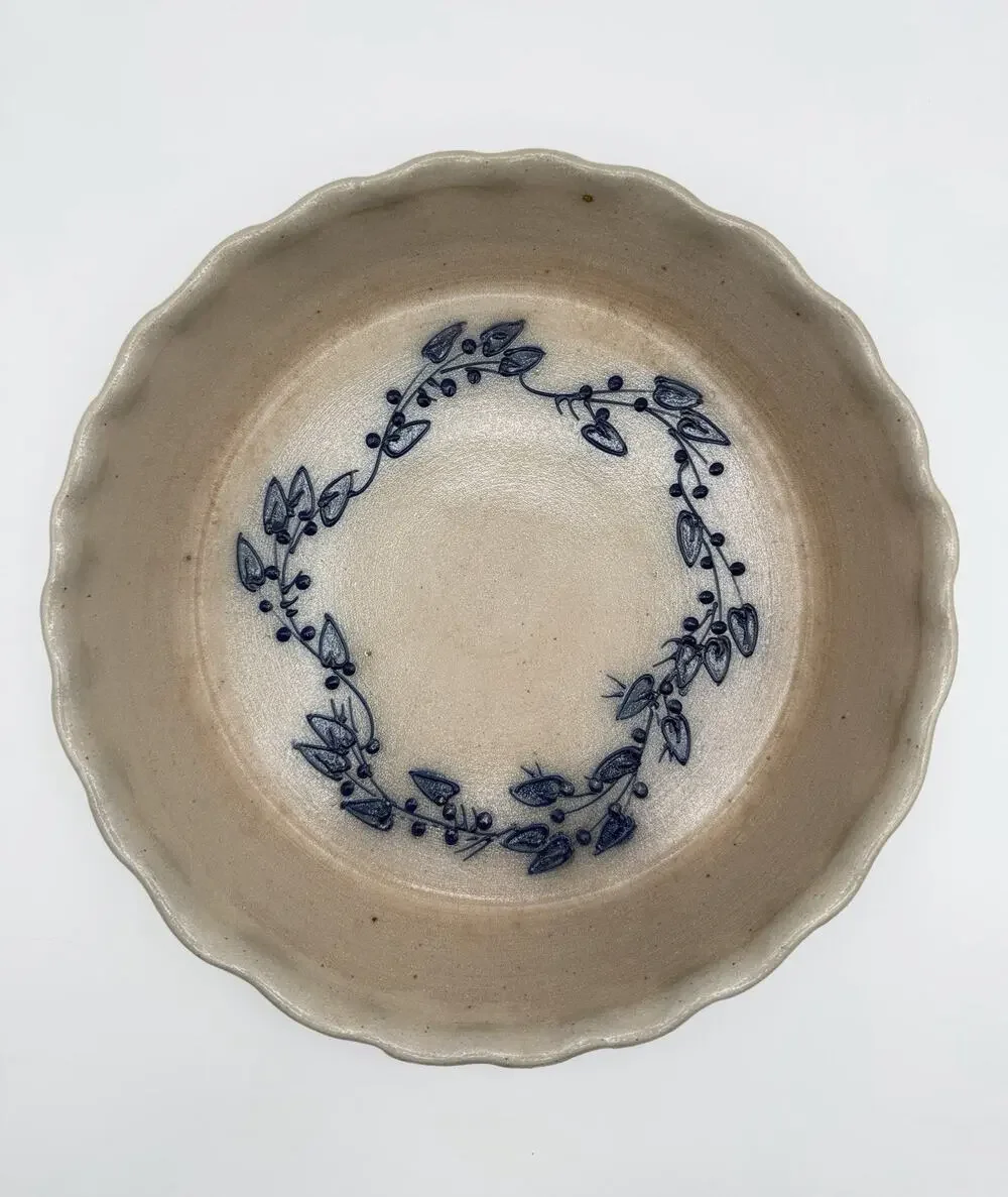 Salmon Falls Stoneware Blueberry Vine 10
